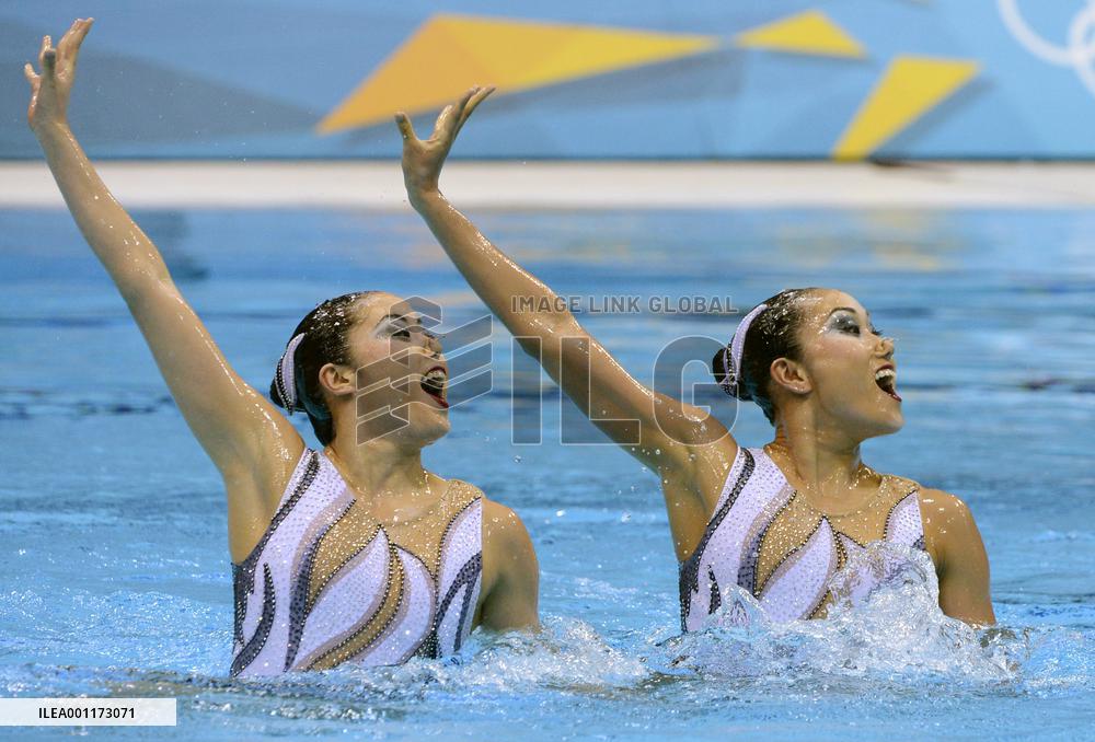 Inui, Kobayashi advance to synchro duet final
