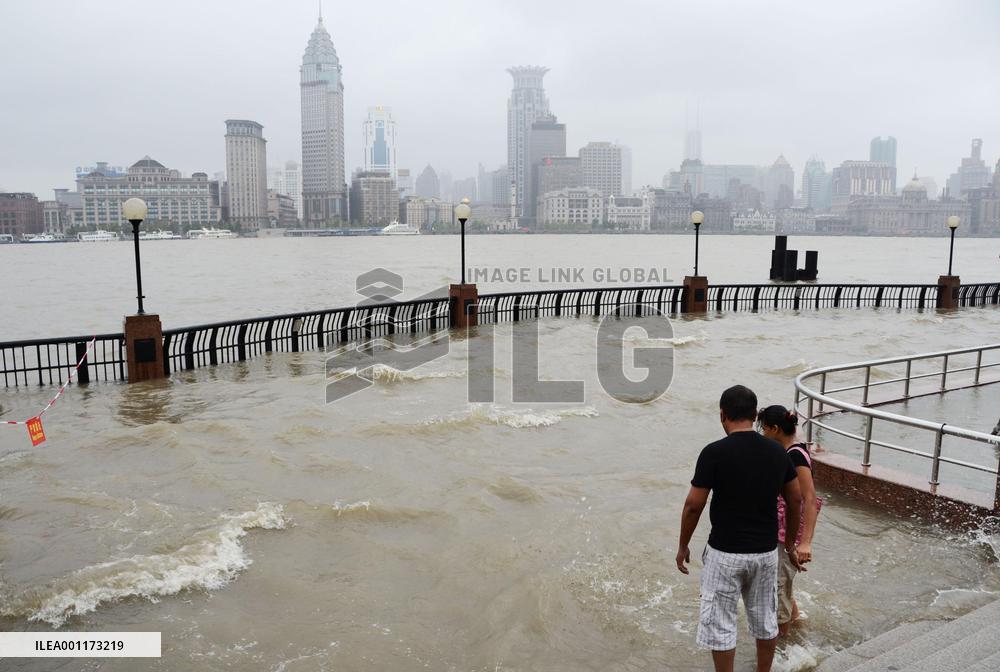 Flooding in Shanghai