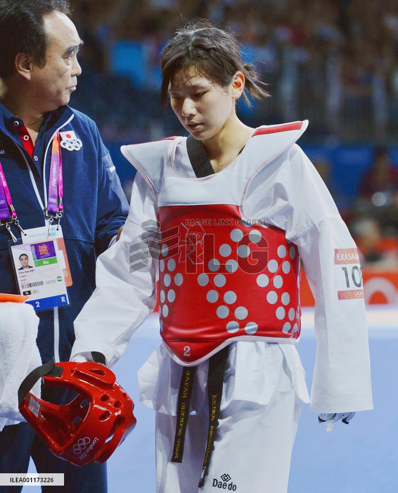 Kasahara out of women's 49kg taekwondo