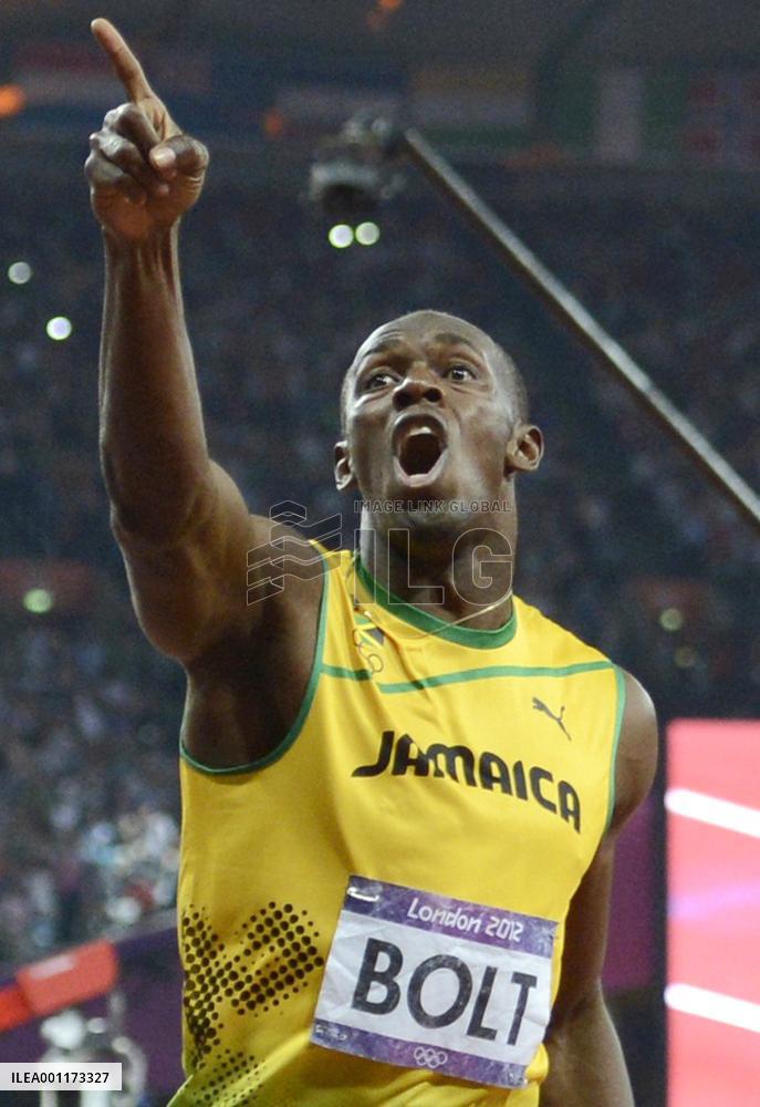 Bolt wins men's 200 meters