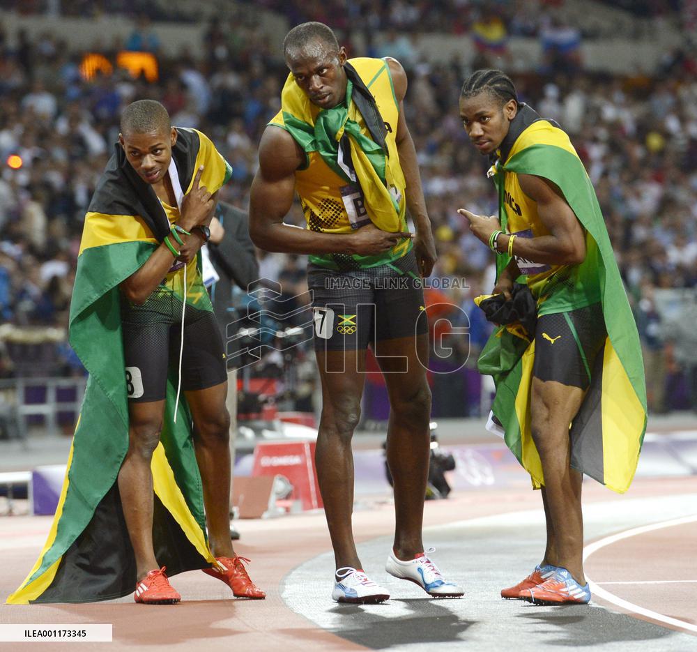 Bolt wins men's 200 meters