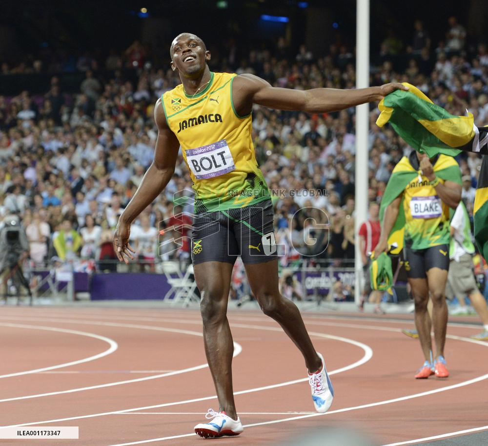 Bolt wins men's 200 meters