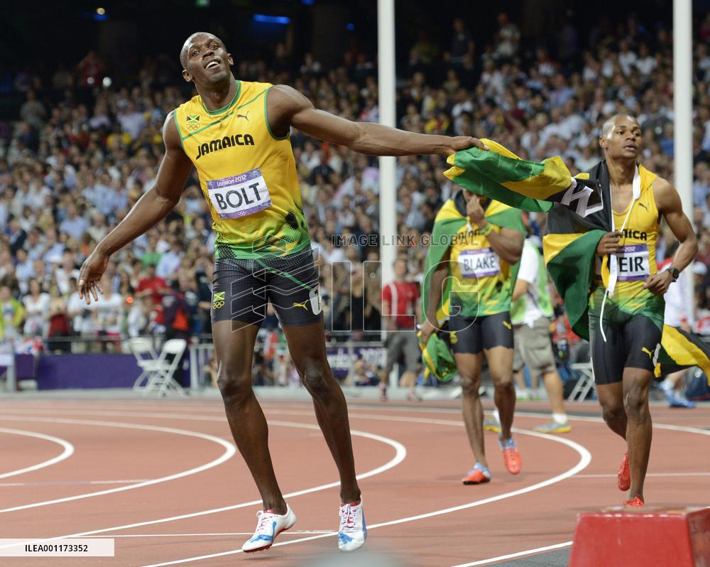 Bolt wins men's 200 meters