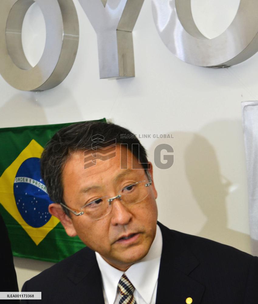 Toyota chief in Brazil