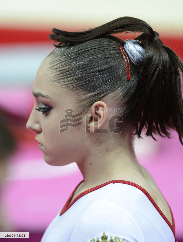 Russia's gymnast Mustafina