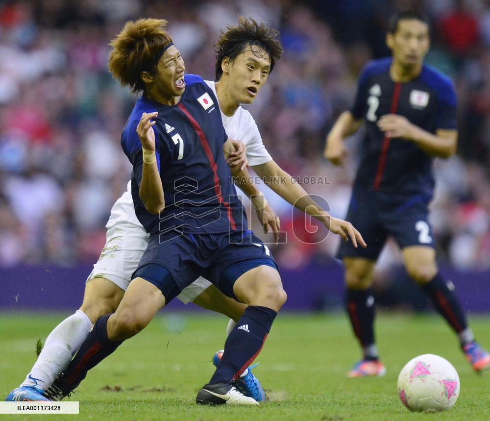 No medal for Japan men's soccer team after losing to S. Korea