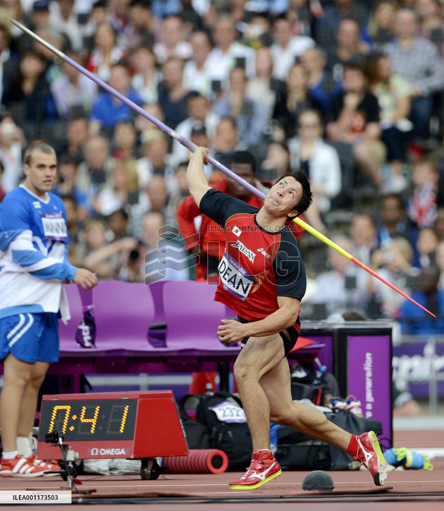 Dean finishes 10th in men's javelin throw final