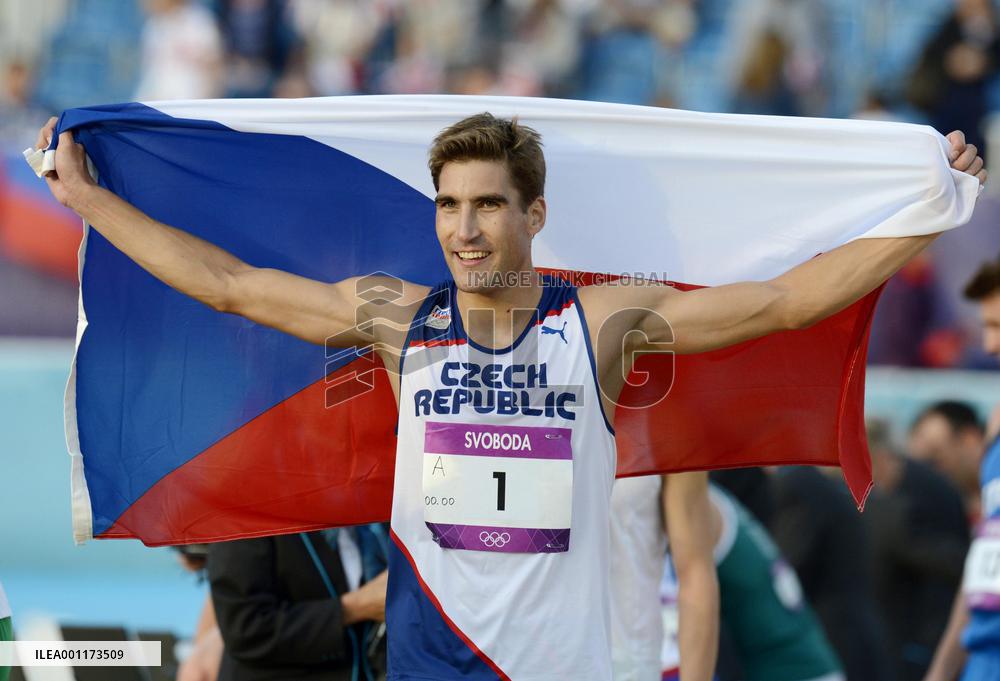 Czech Svoboda wins gold in men's modern pentathlon