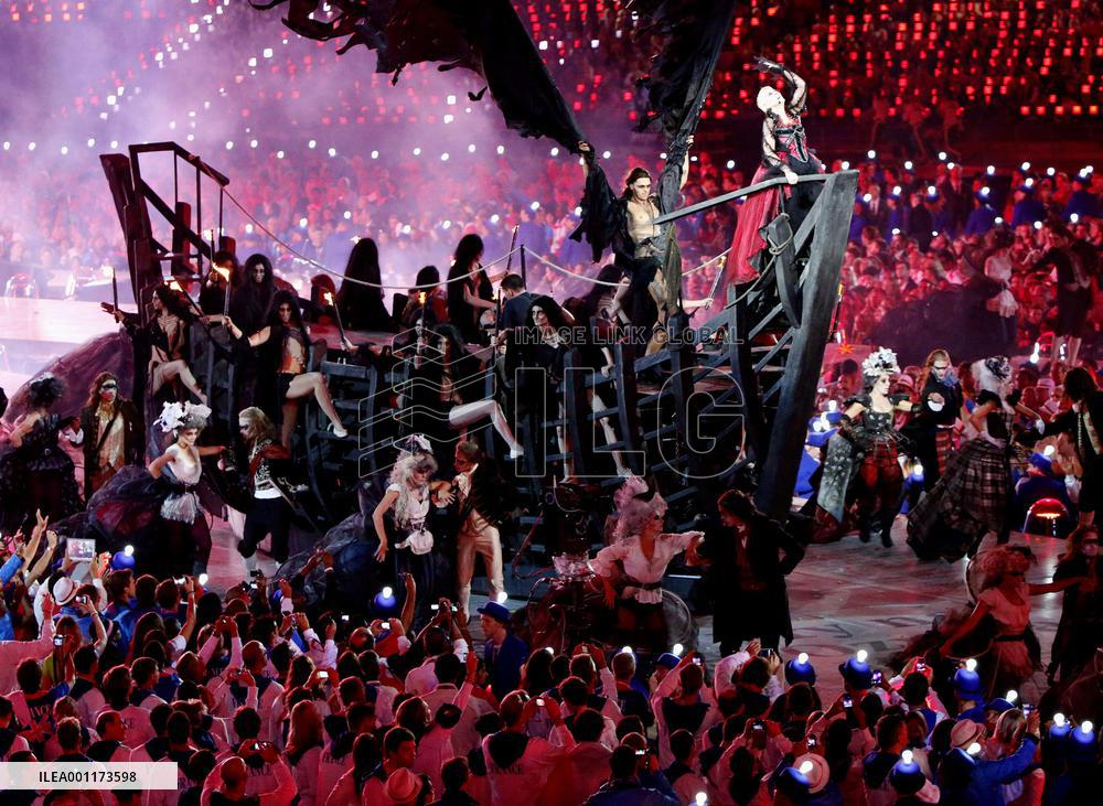 London Olympics closing ceremony