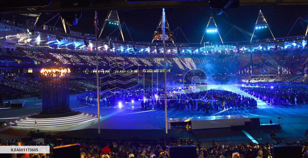 London Olympics closing ceremony