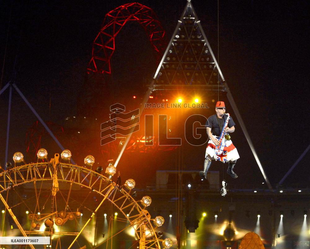London Olympics closing ceremony