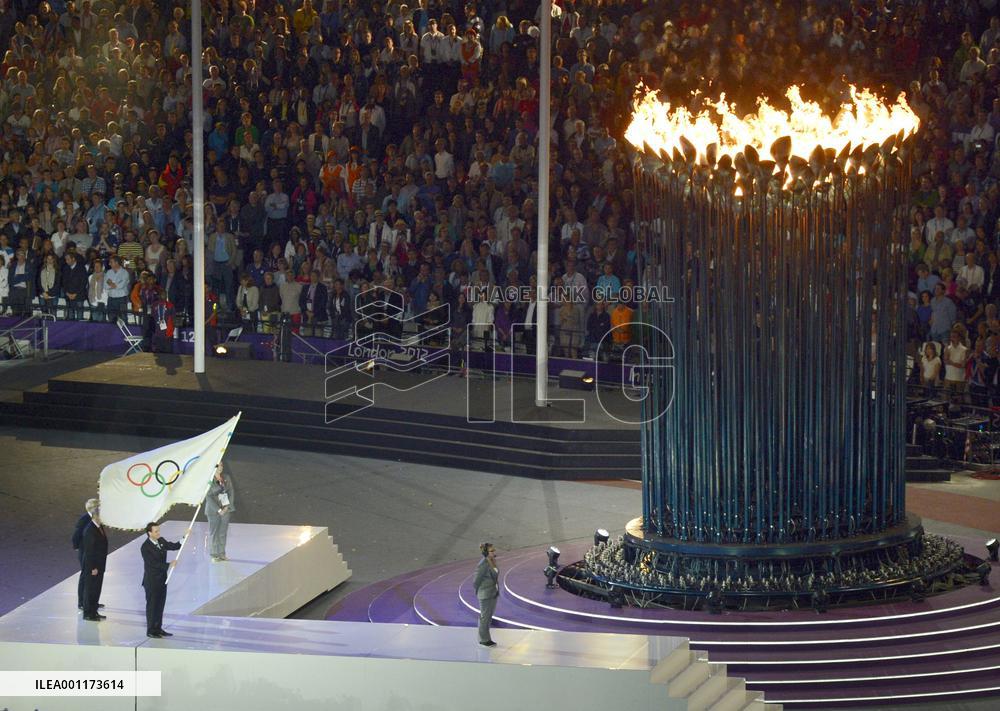 London Olympics closing ceremony