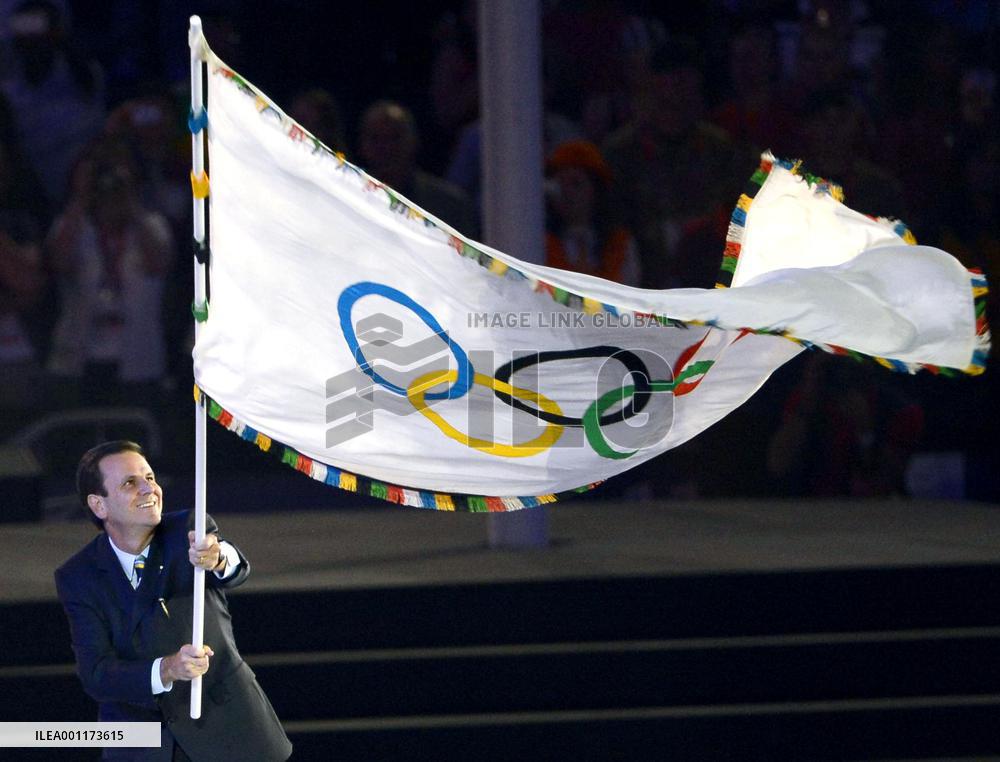 London Olympics closing ceremony