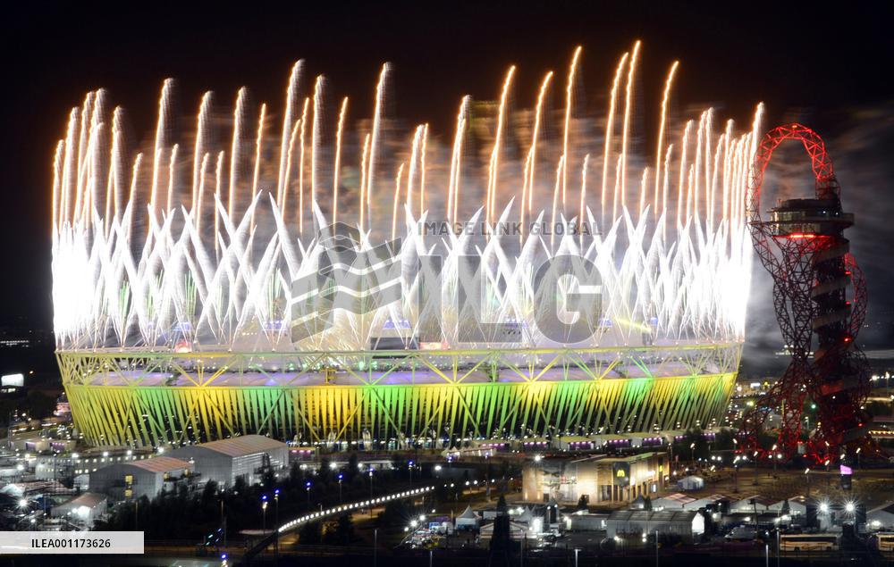 London Olympics closing ceremony