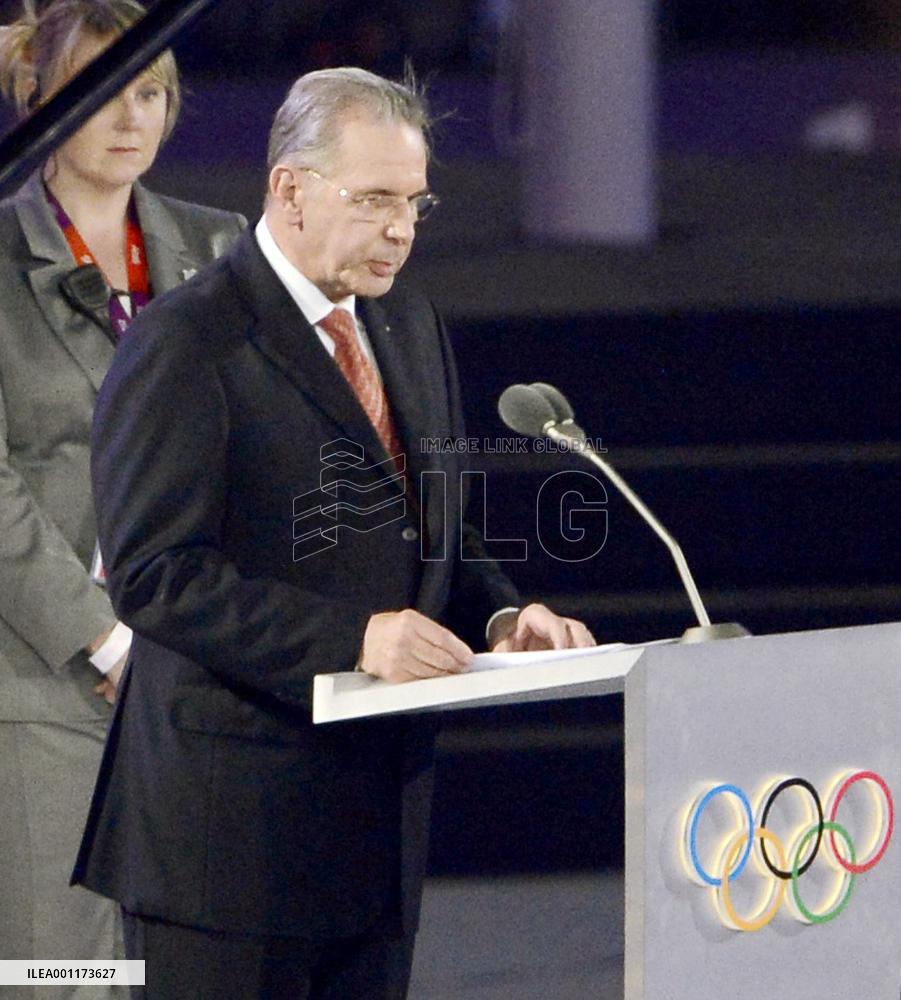 London Olympics closing ceremony