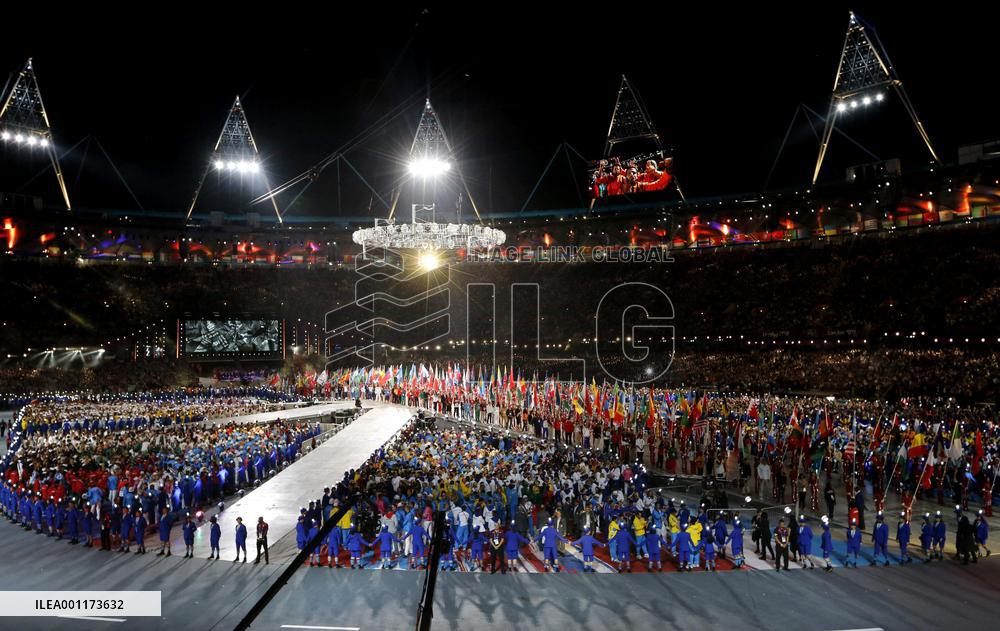 London Olympics closing ceremony