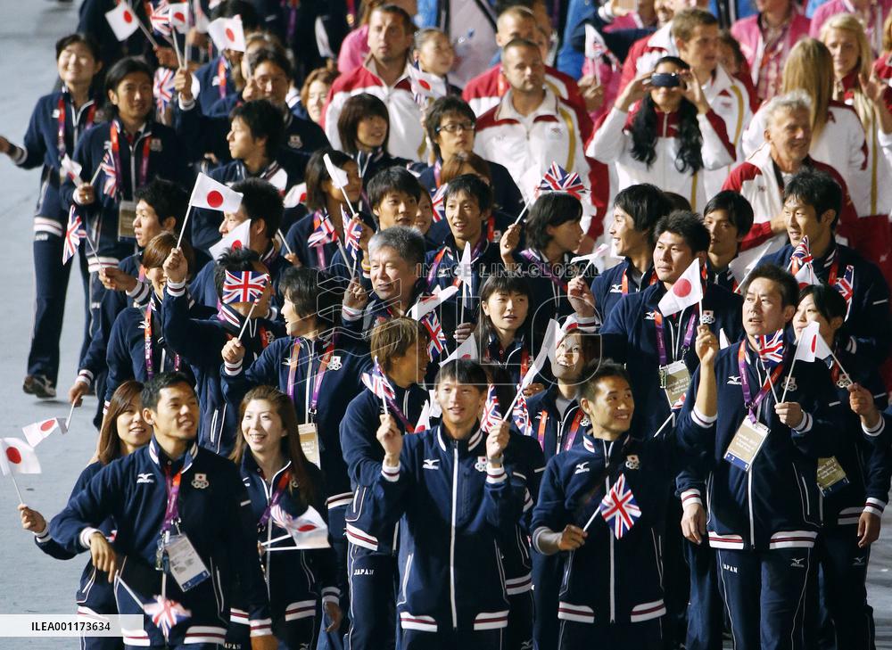 London Olympics closing ceremony