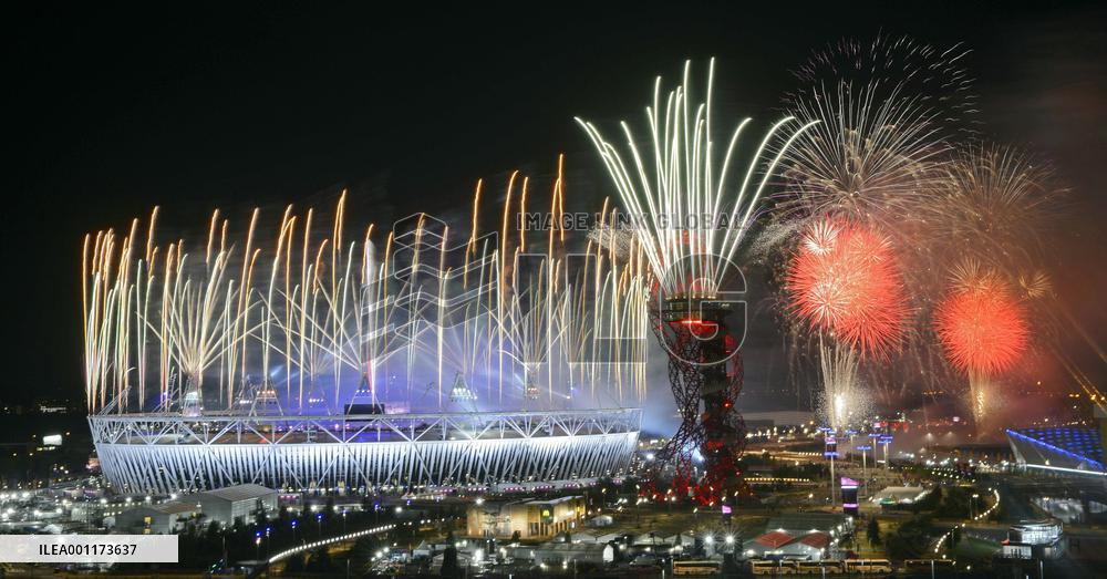 London Olympics closing ceremony