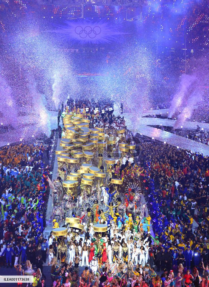 London Olympics closing ceremony
