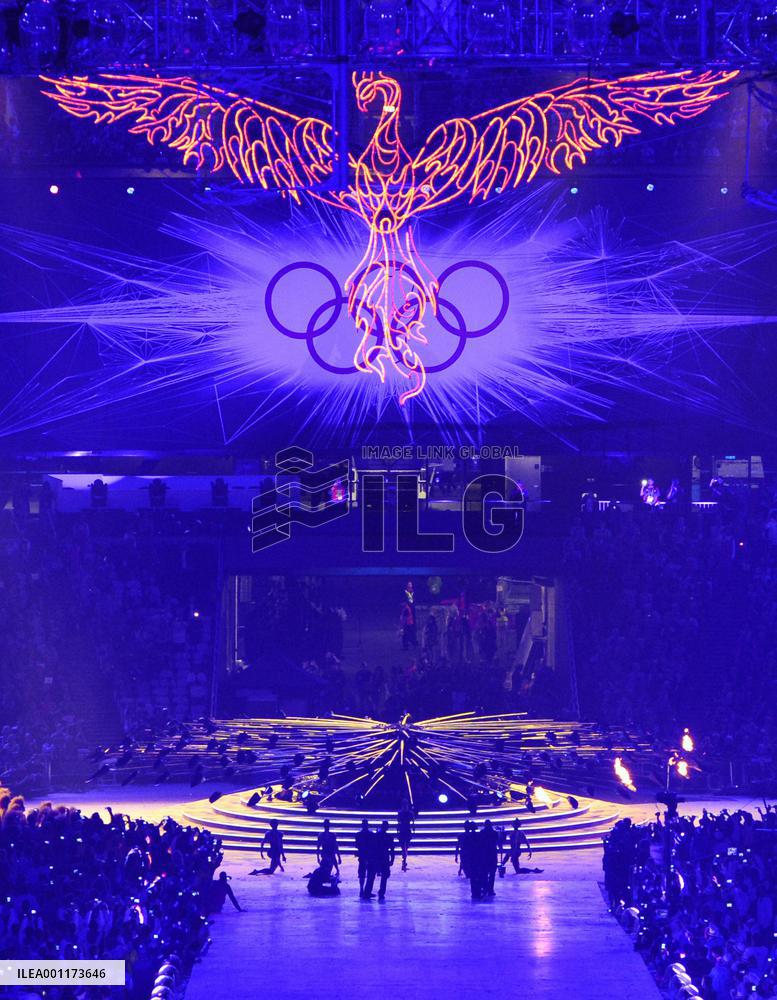 London Olympics closing ceremony
