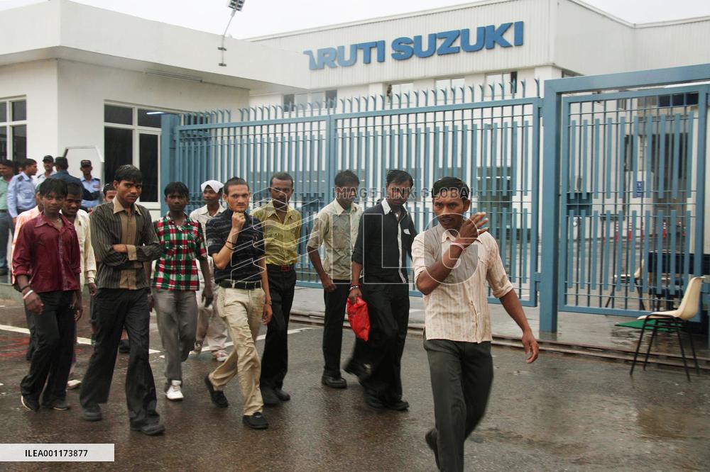 Suzuki resumes production at Indian plant
