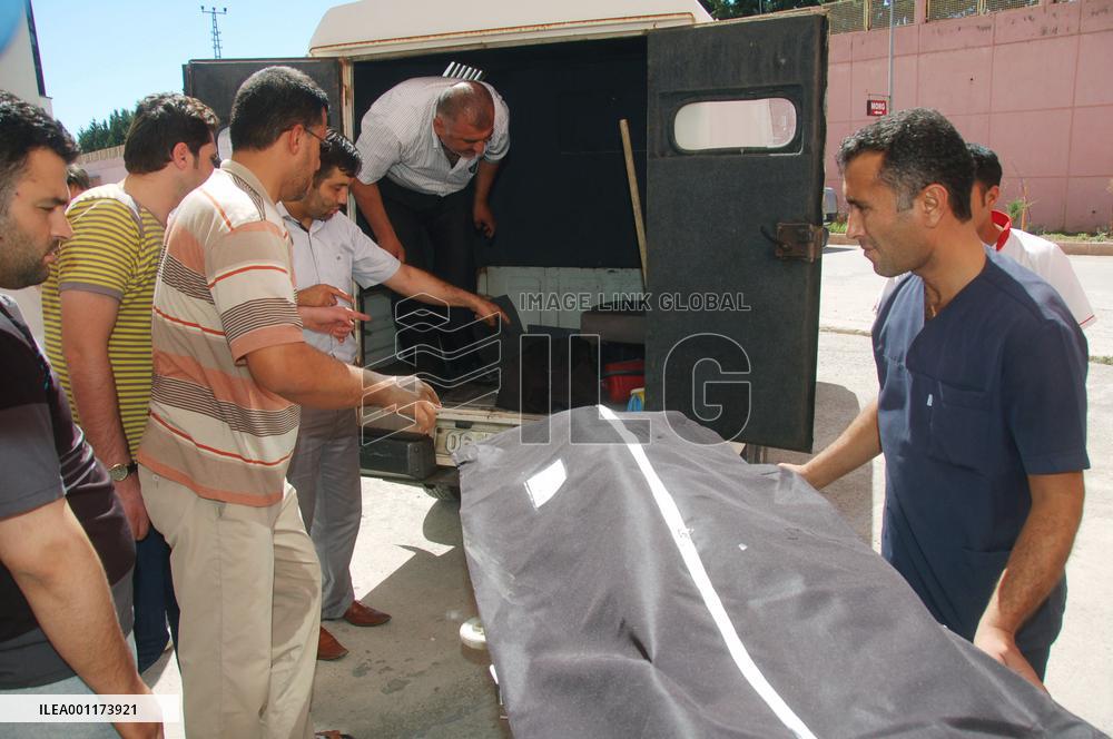 Slain Japanese reporter's body arrives in Kilis