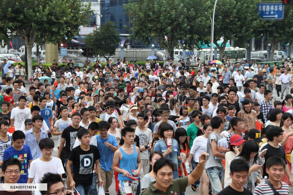 Anti-Japan protests occur in 4 China cities