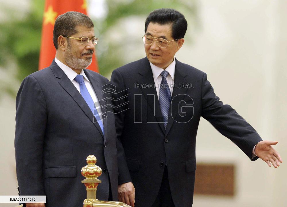 Egyptian President Morsi visits China