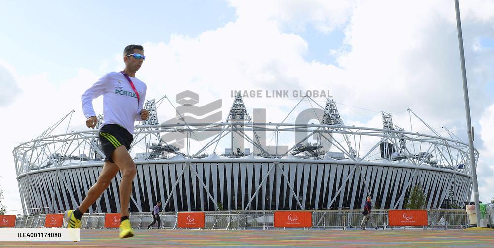 Day before start of Paralympic Games