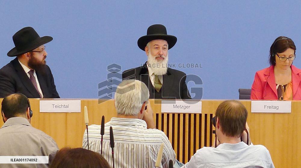 Chief rabbi in Germany