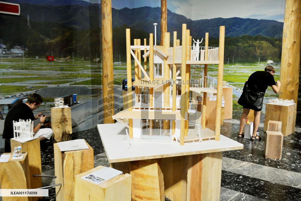 Japan pavilion wins top award at Venice architecture exhibition