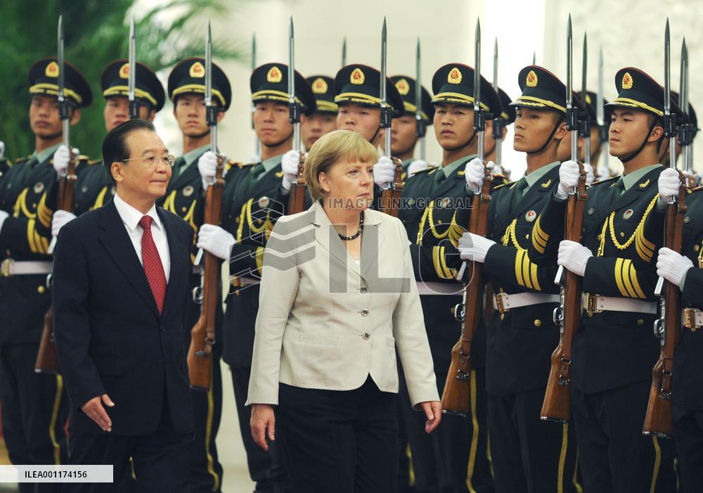 Merkel in China