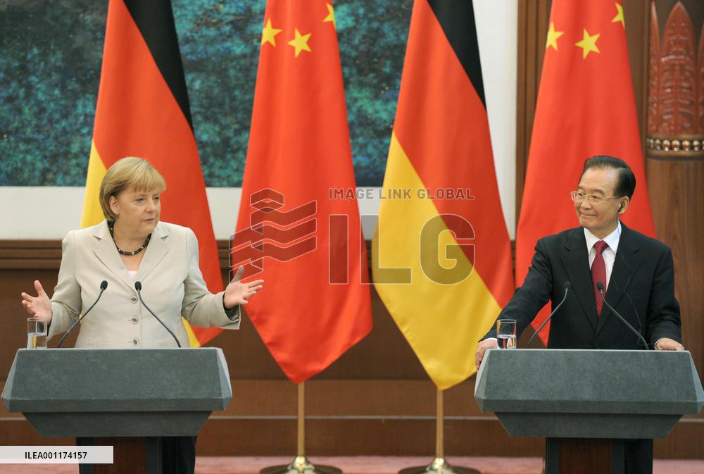 Merkel in China