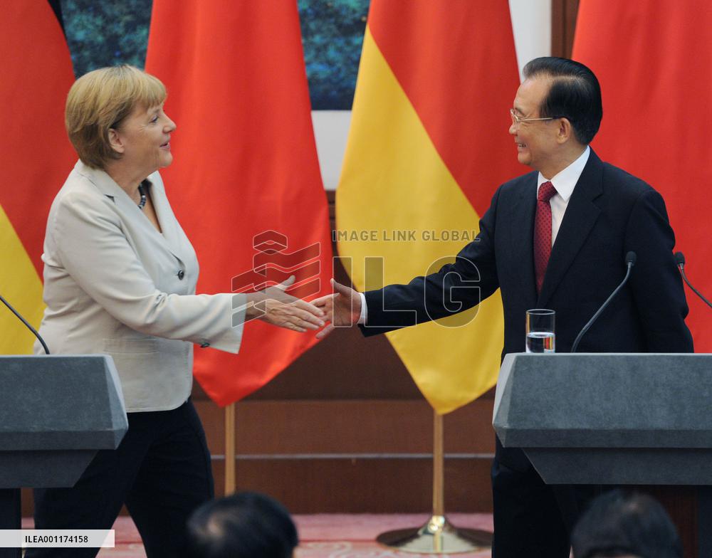 Merkel in China