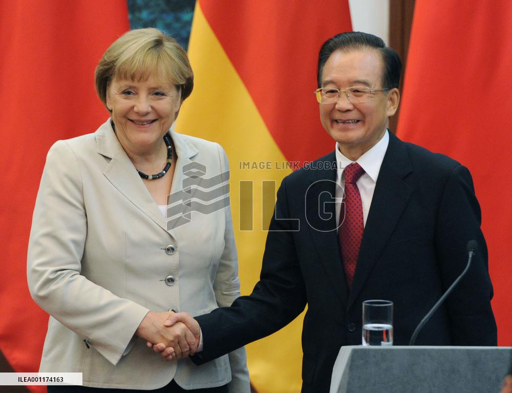 Merkel in China