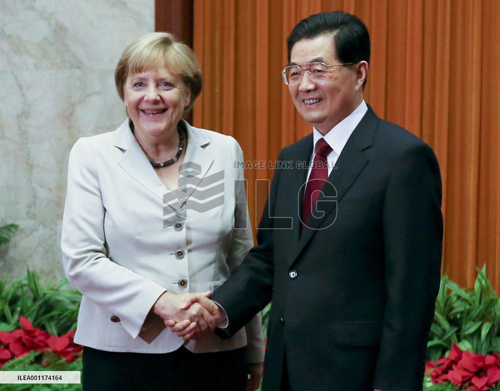 Merkel in China
