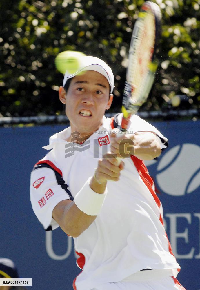 Nishikori cruises into 3rd round at U.S. Open