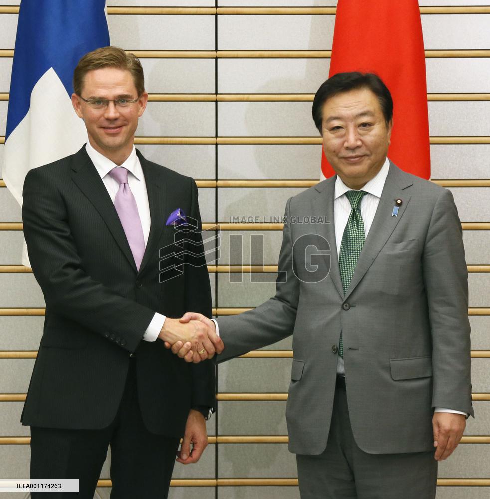 Finnish premier in Japan