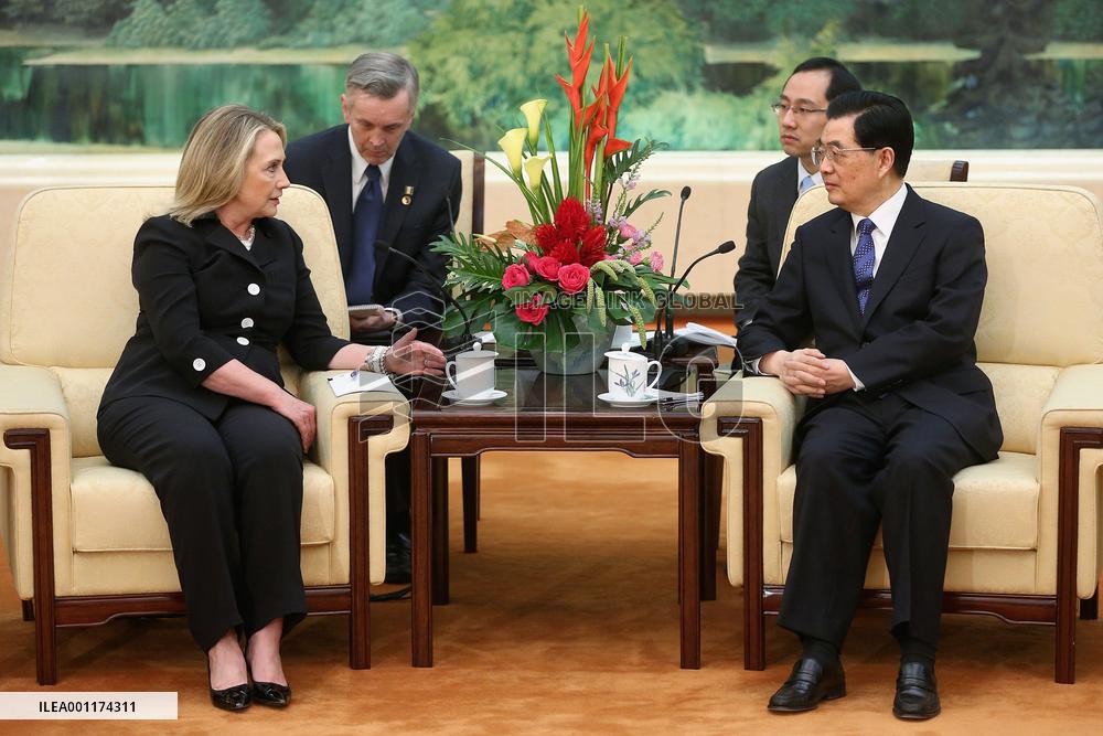 Clinton in Beijing