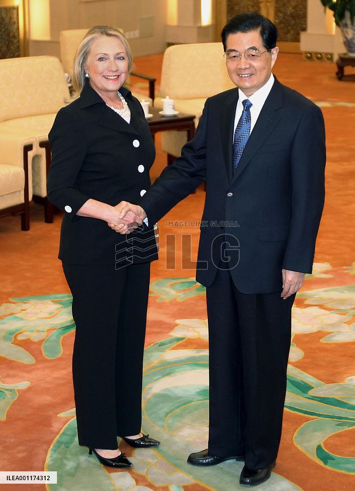Clinton in Beijing