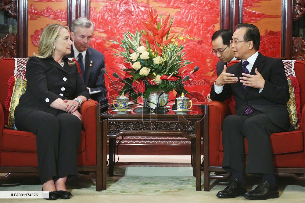 Clinton in China