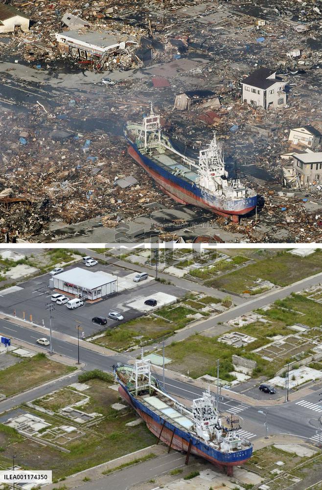 1 and a half years after quake