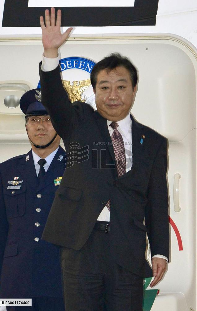 Noda departs for APEC