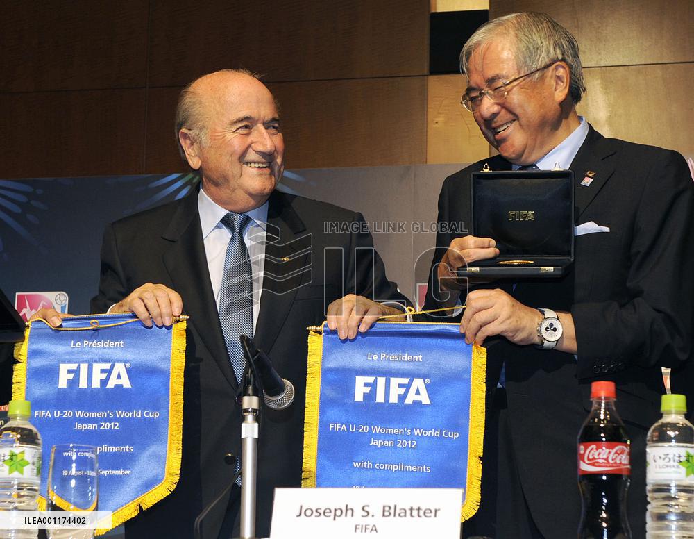 FIFA President Blatter in Japan