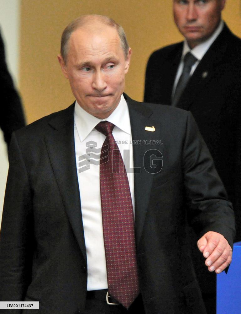 Putin at APEC summit