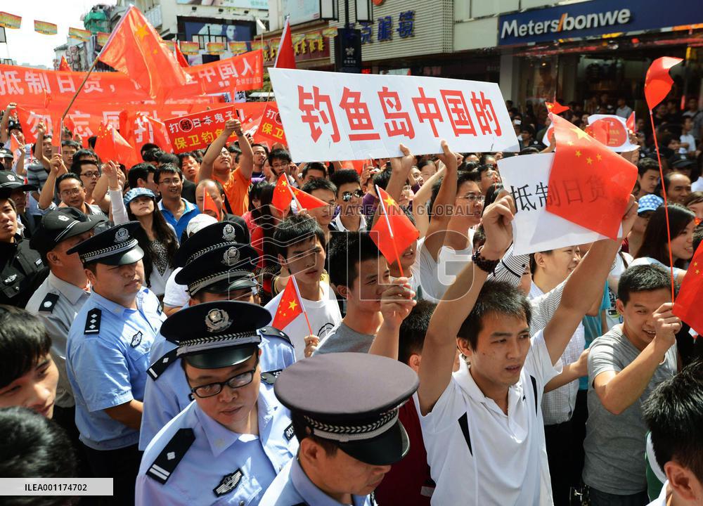 Anti-Japan protests in China