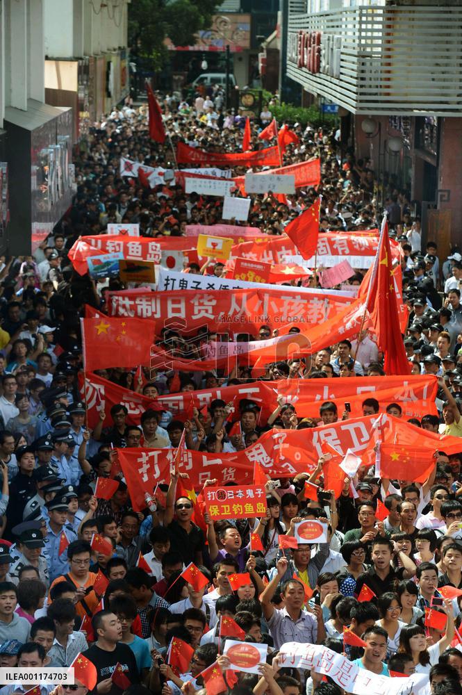 Anti-Japan protests in China