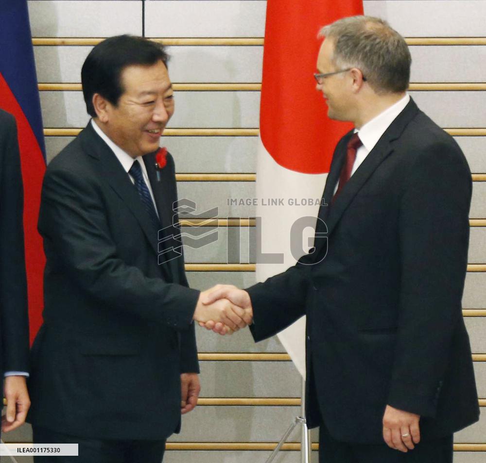 Liechtenstein premier in Japan