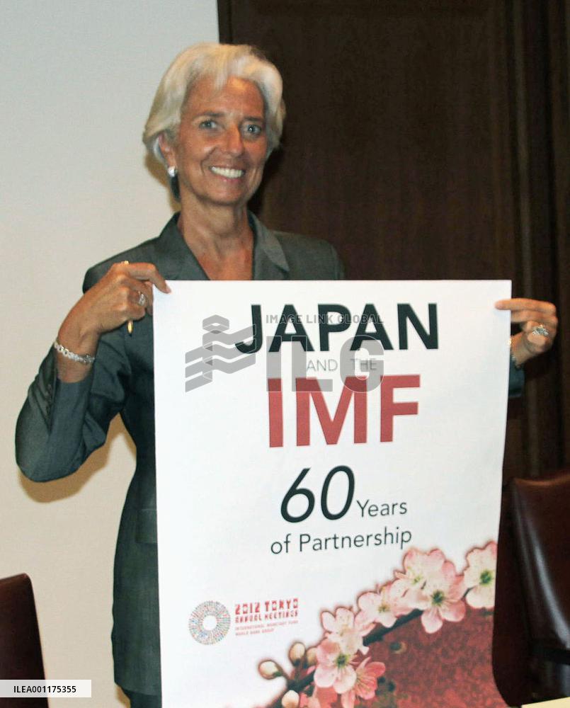 IMF chief Lagarde