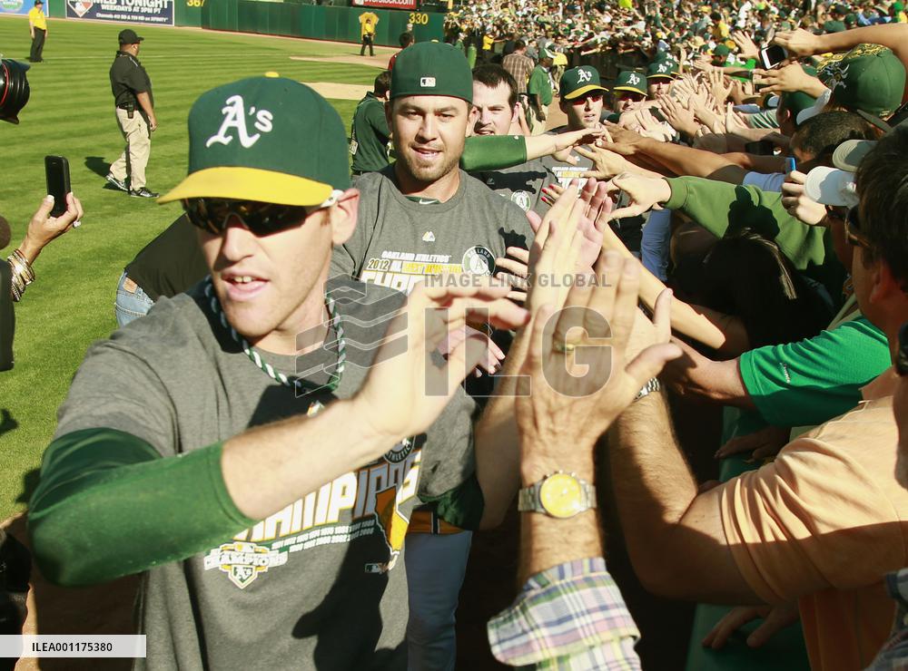 Athletics win American League West